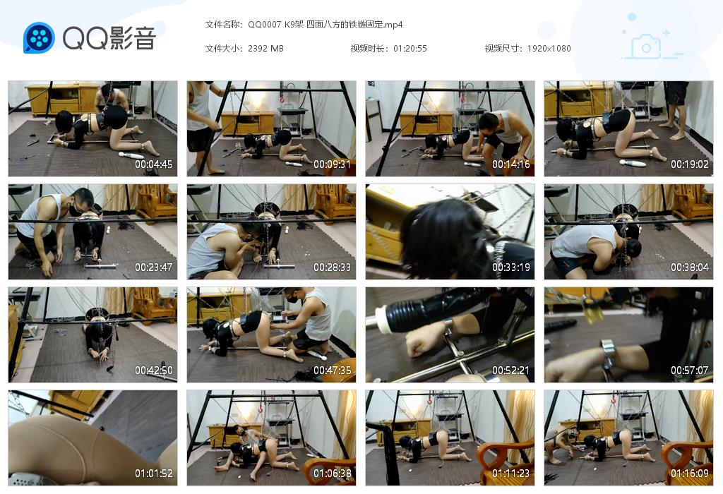 QQ0007 K9架 四面八方的铁链固定[20220821-143000].jpg