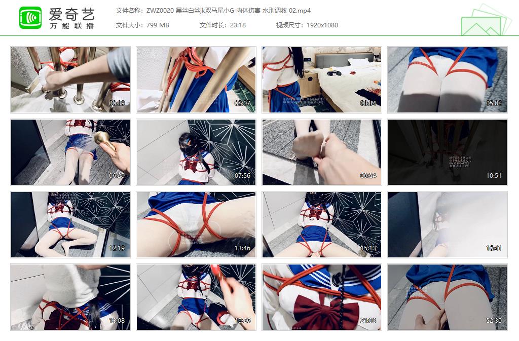 ZWZ0020 黑丝白丝jk双马尾小G 肉体伤害 水刑调教 02[20221010-131851335].jpg