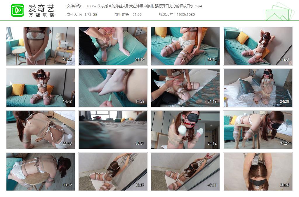 FX0067 失去感官的薄丝人形犬在漆黑中挣扎 强行开口充分的释放口水[20221105-130848157].jpg