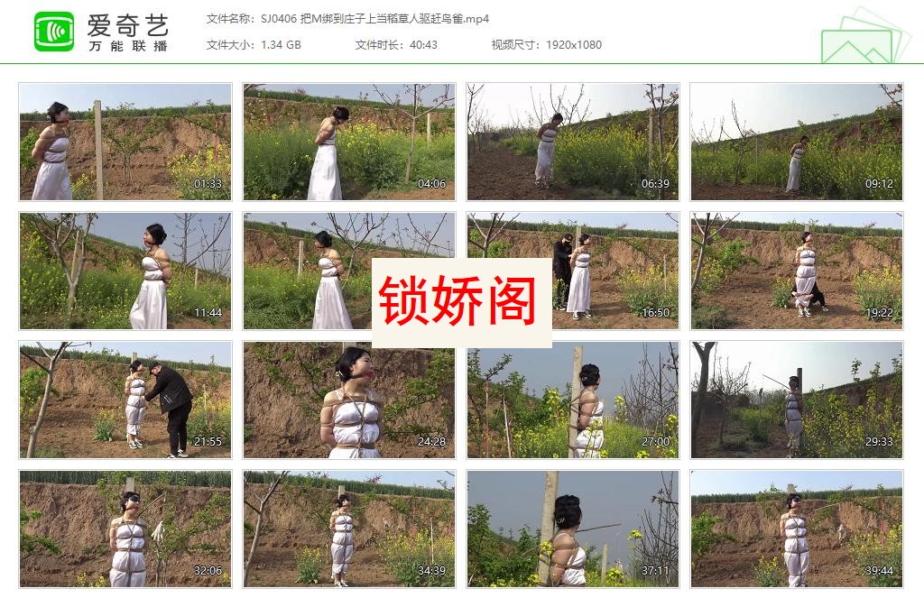 SJ0406 把M绑到庄子上当稻草人驱赶鸟雀[20230611-160910442].jpg