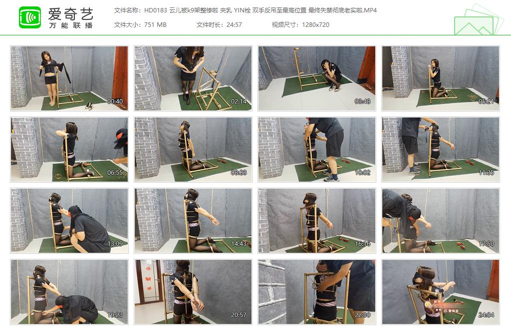 HD0183 云儿被k9架整惨啦 夹乳 YIN栓 双手反吊至最高位置 最终失禁彻底老实啦[2023091.jpg