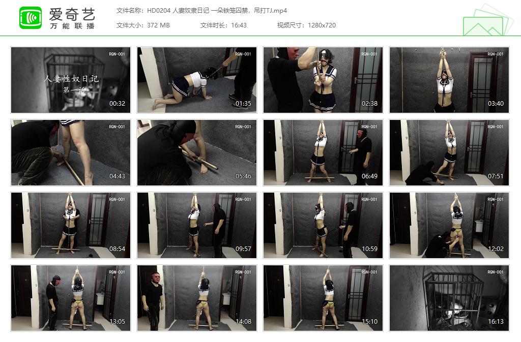 HD0204 人妻奴隶日记 一朵铁笼囚禁，吊打TJ[20230911-123957881].jpg