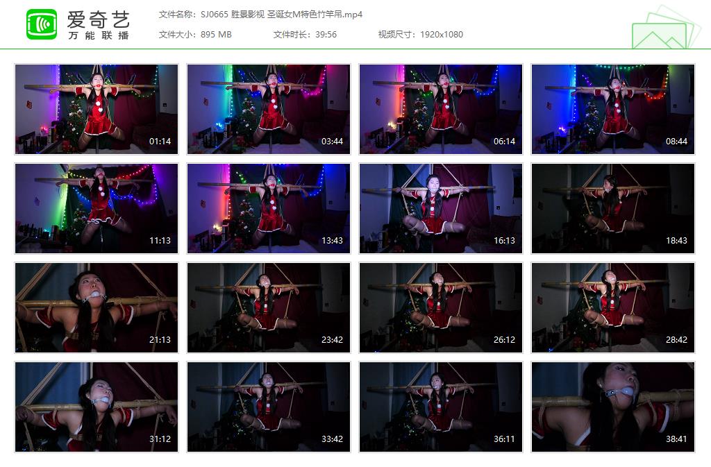 SJ0665 胜景影视 圣诞女M特色竹竿吊[20250509-153643134].jpg