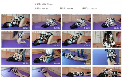 一绳所爱_小花影睡衣捆绑放置