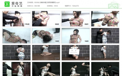 锐度主张_旗袍专辑之极限紧缚驷马