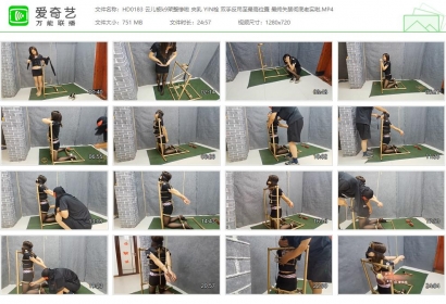 HD飞天原创_云儿被k9架整惨 夹乳YIN栓 反吊 最终失禁彻底老实