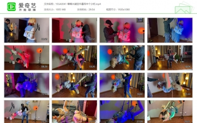 一绳所爱_喵喵JK装空中悬吊半个小时