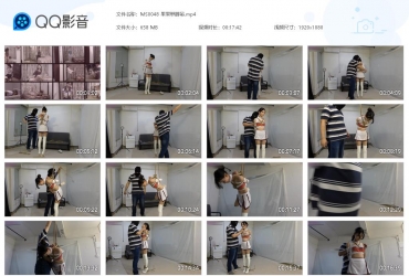 美束映画 果果单脚吊