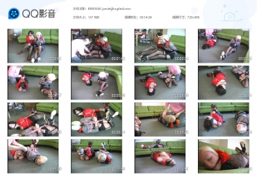 Born To Be Bound 0040 Jamiet & JJ Plush Hogtied