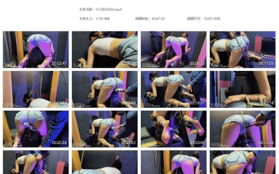 雨辰工作室_小Q木马束缚受辱 跪趴羞辱 耳光 打屁股 虐Y 强高