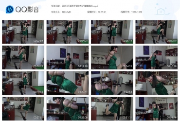 胜景山庄_圈养中的女M之堵嘴捆吊