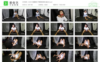 胜景影视_不锈钢拘束铐JK装女M