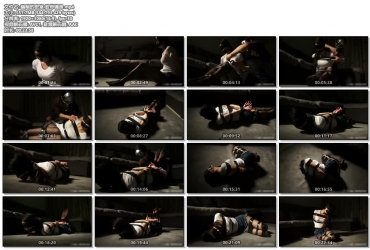 灰鸟原创 幽暗的密室 胶带缠身