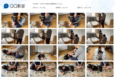 玩奴原创_初绑白丝舞蹈服美少女