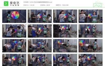 胜景影视_双女M转盘抽奖捆绑游戏04