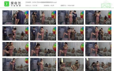 胜景影视_双女M转盘抽奖捆绑游戏06