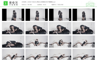 绿帽学院_日记少女 黑丝OL支架固定口球 开腿强高