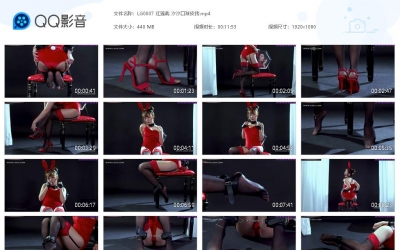 丽柜美束_红莲截 汐汐口球皮铐